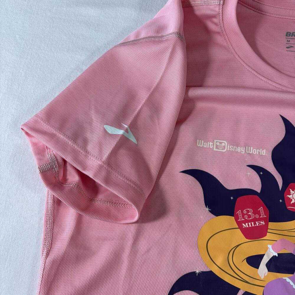 RunDisney Princess Half Marathon 2026 Brooks Rapunzel Shirt Women's Size MED - Picture 6 of 8